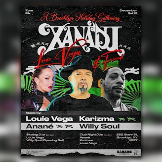 Louie Vega & Friends ft. Karizma, Anané, Willy Soul (skate+club) 1